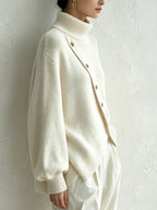 Additional photo of the Oversized Turtleneck Sweater for Women (sweaters), view 3