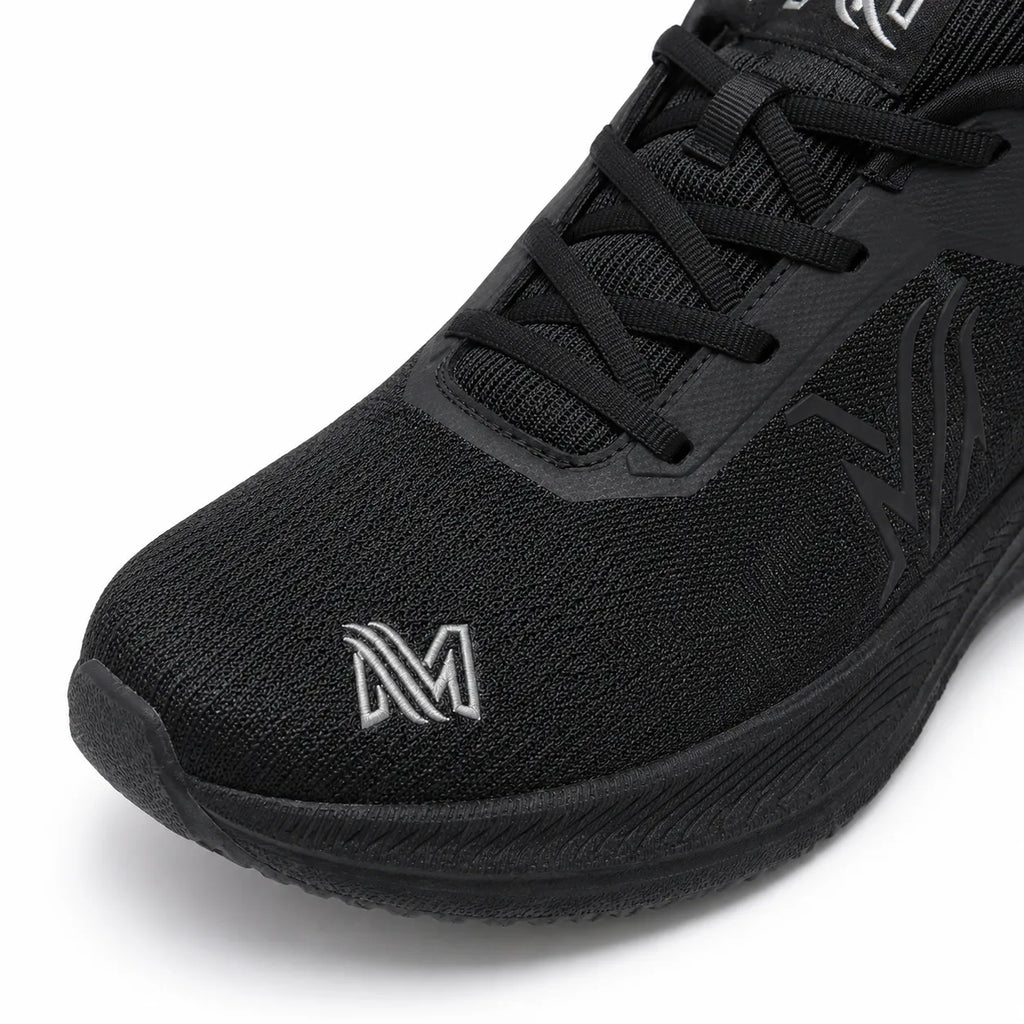 Wide Toe Box Shoes for Men in black — product view 3