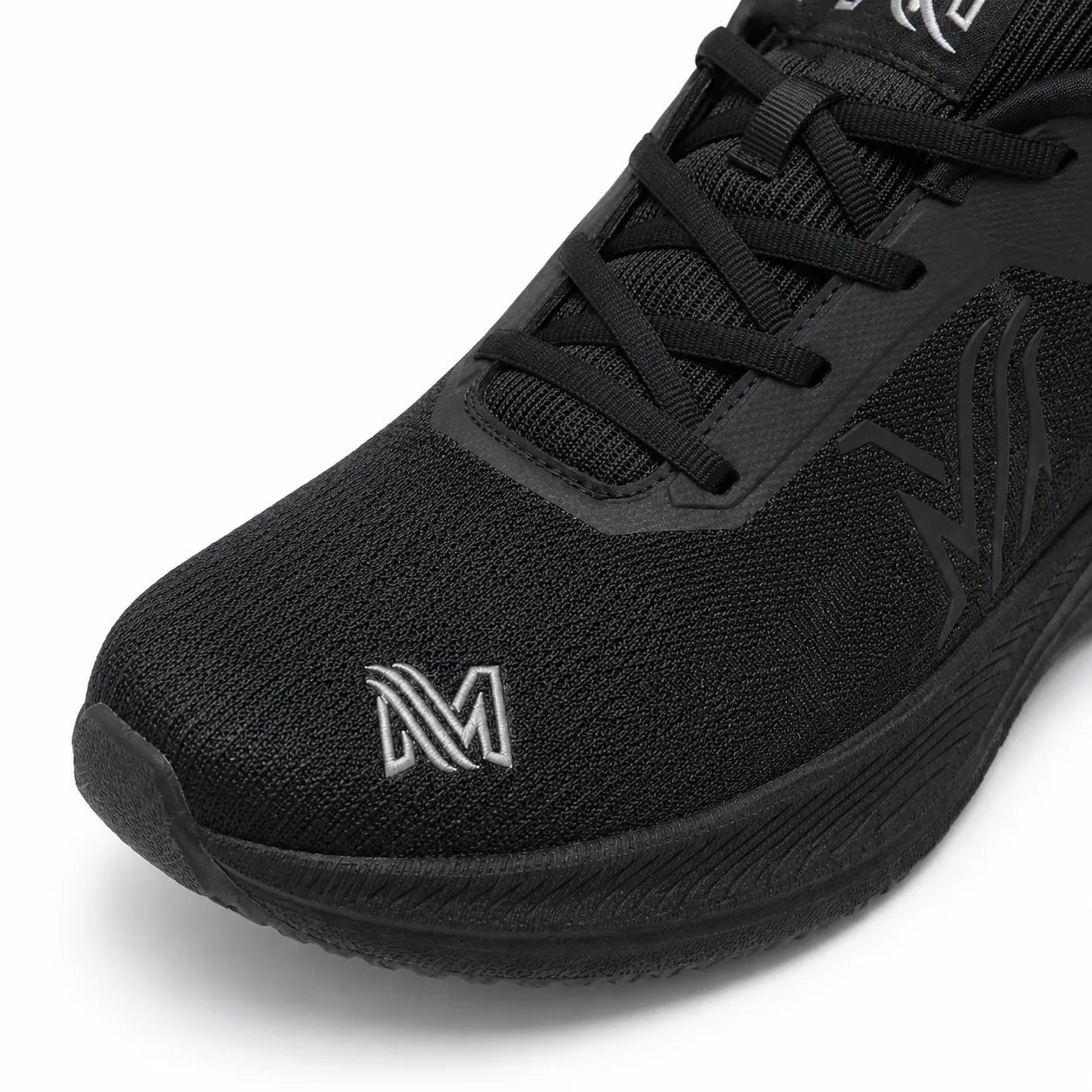 Wide Toe Box Shoes for Men in black — product view 3