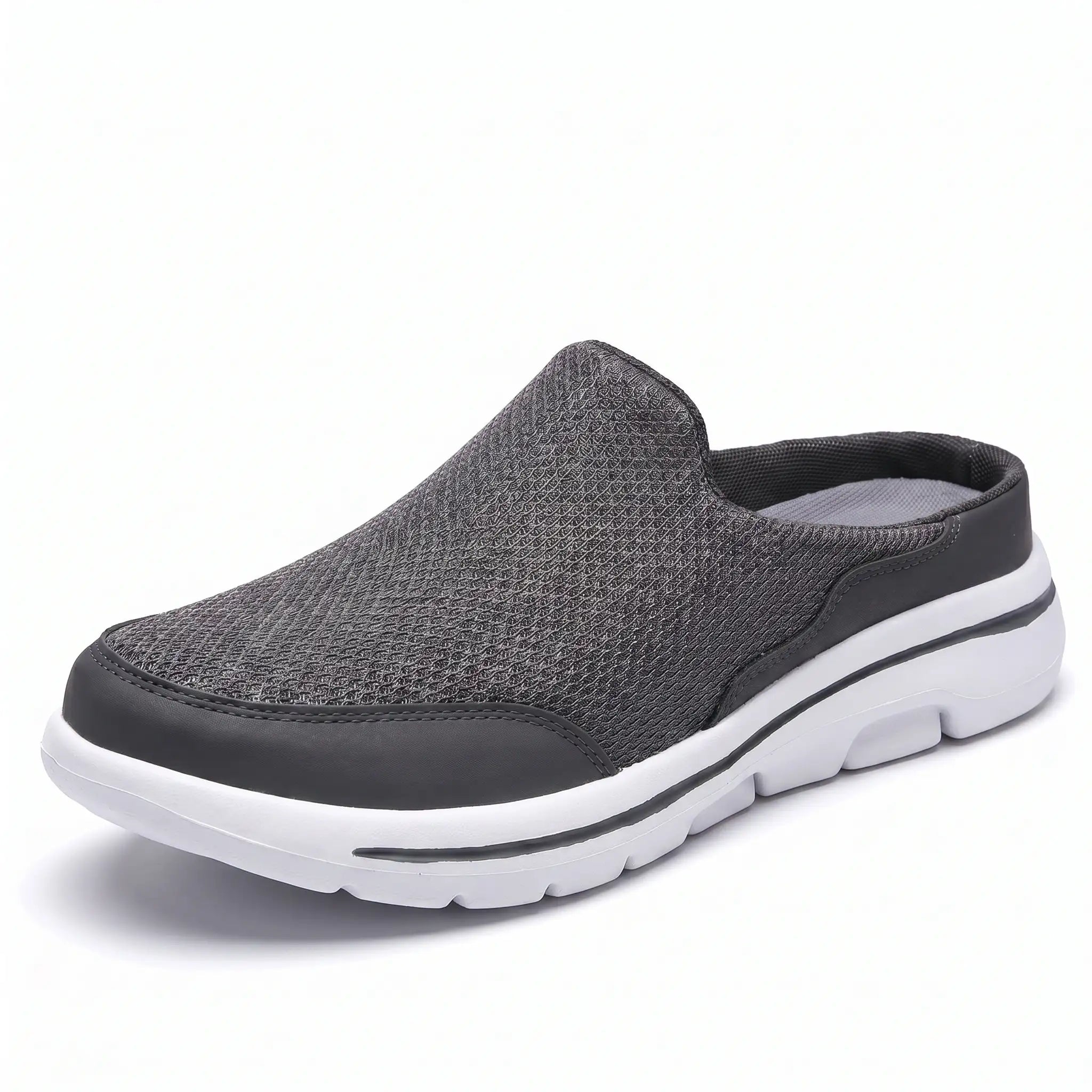 Men's slip-on arch support shoe in Dark Grey