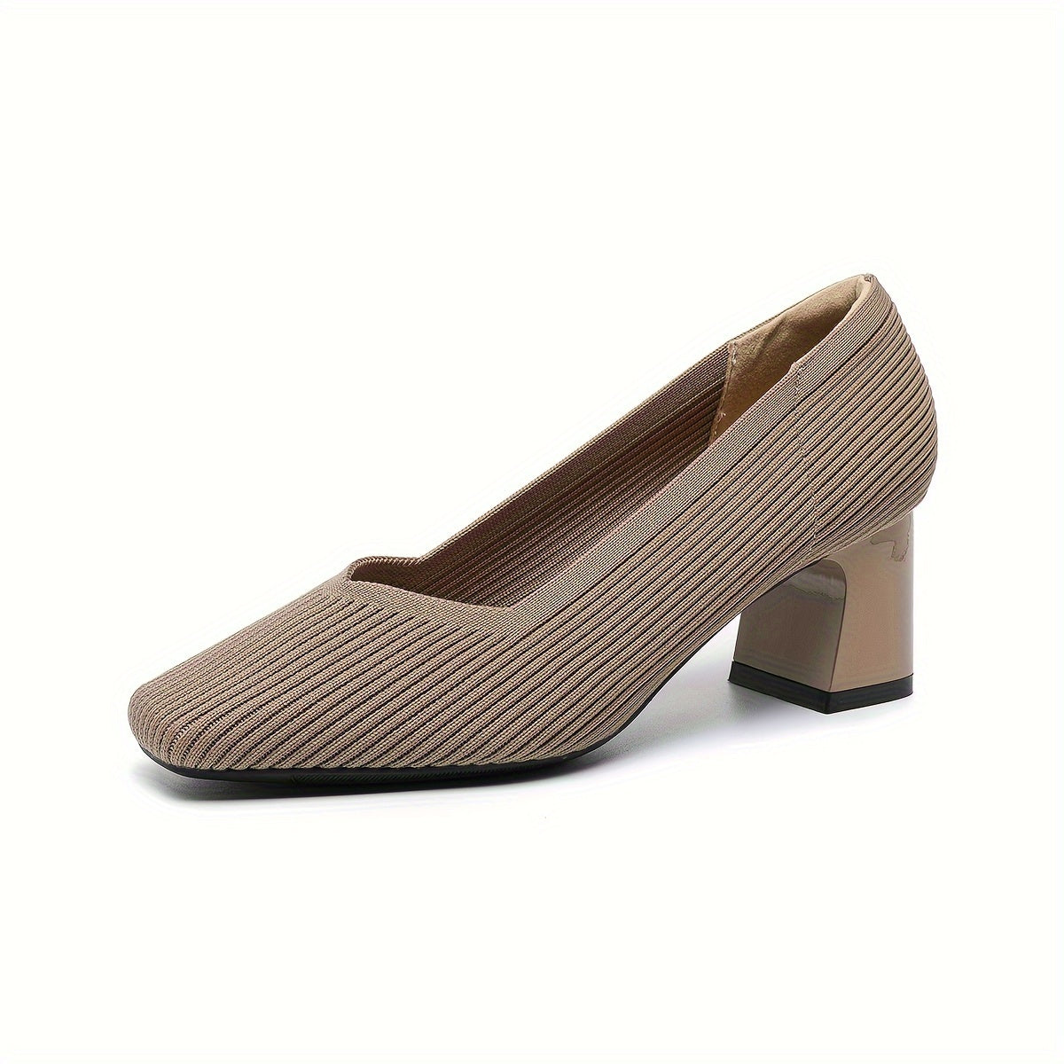 Arch support heels in Dark Apricot