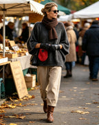 Additional photo of the Oversized Wool Blend Sweater for Women (sweaters), view 6