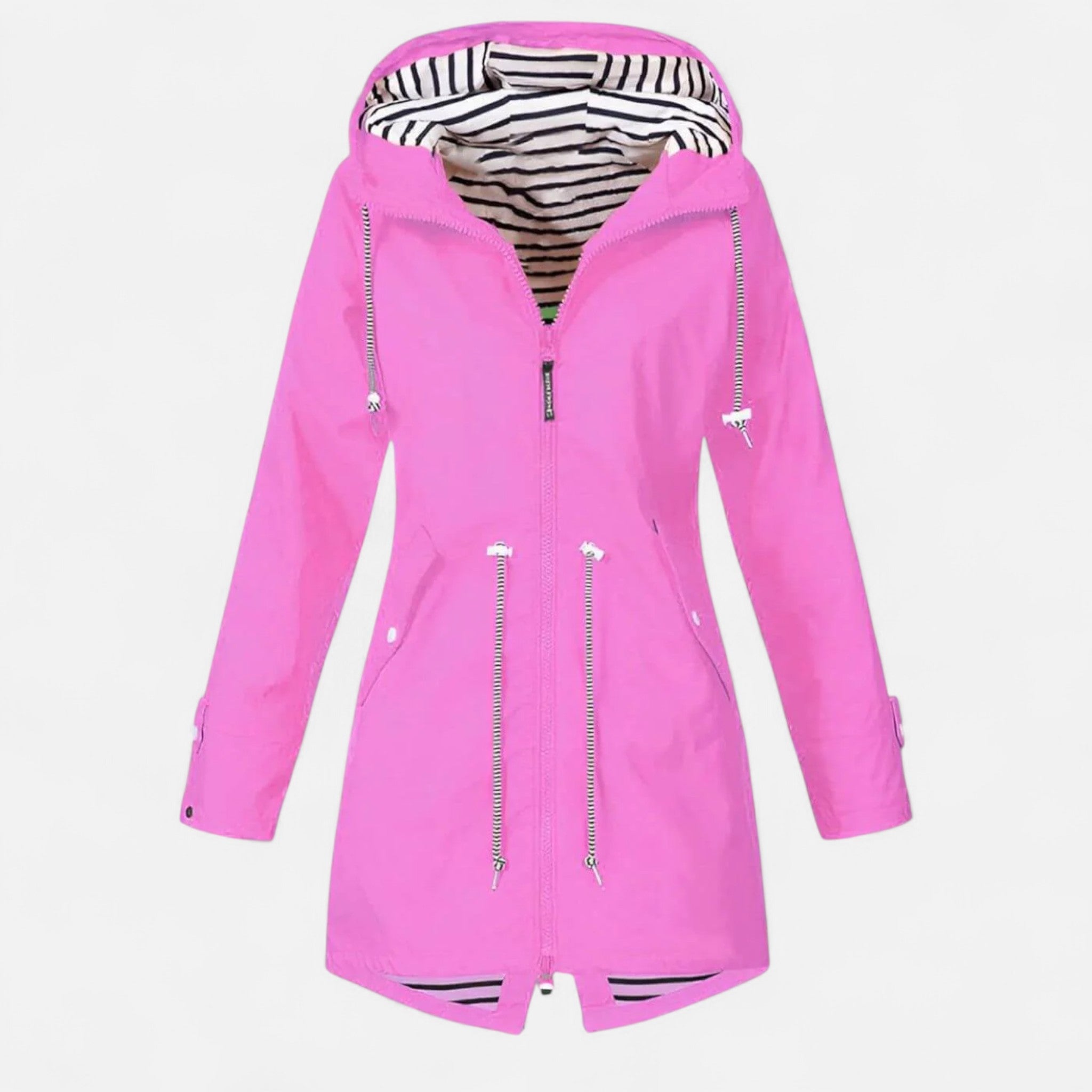 Waterproof Raincoat for Women in Pink