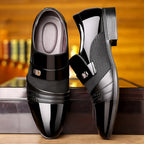 Slip On Dress Shoes for Men in Black