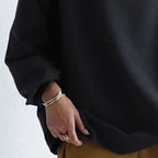 High neck knit top size and length chart from S to 5XL