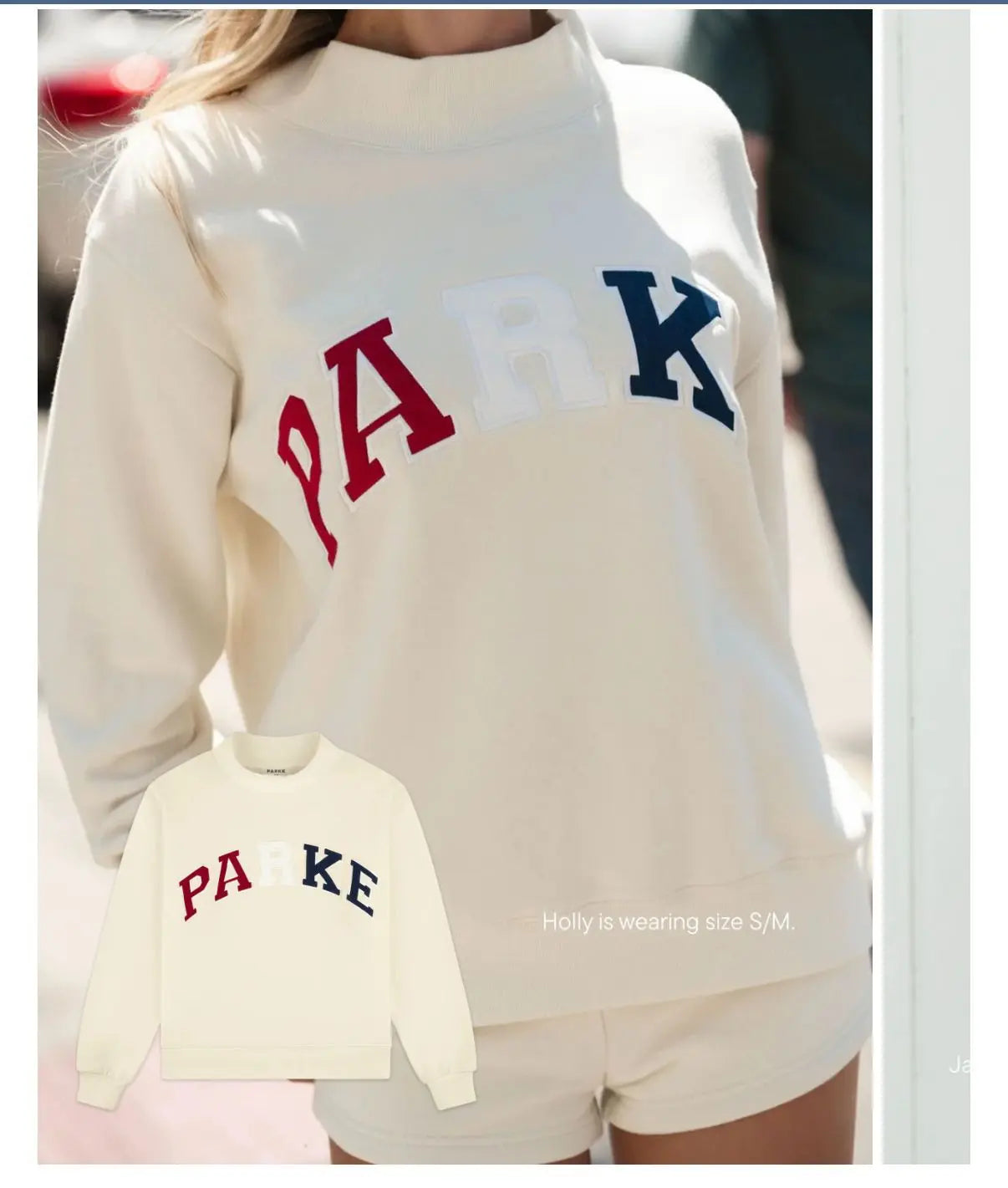 Printed Sweater for Women in White/Multi Color