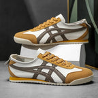 Men's retro suede sneaker — back view