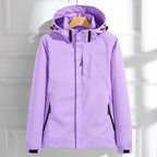 Lightweight Waterproof Raincoat for Women — full-length styled view