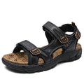 Arch Support Sandals for Men in Black