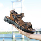 Arch Support Sandals for Men — non-slip rubber outsole tread