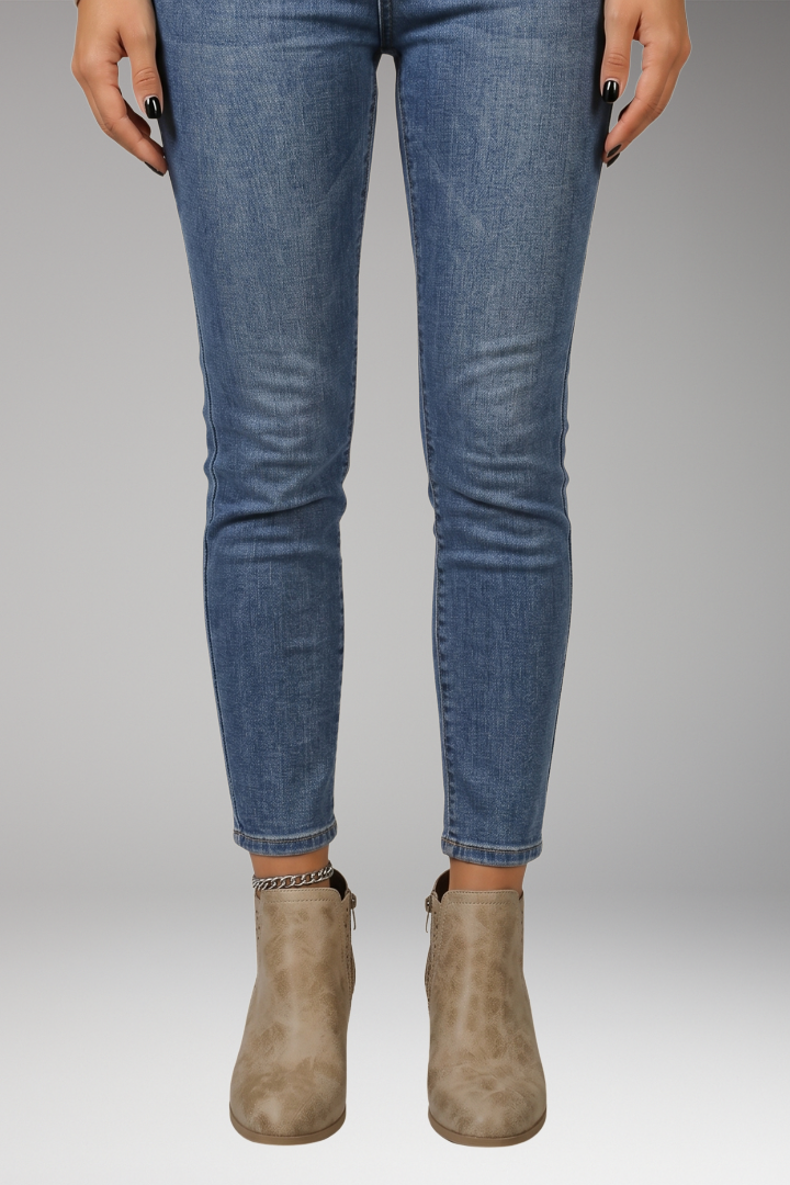 Cut out ankle boots — back view