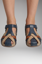 Platform Sandals for Women in Blue