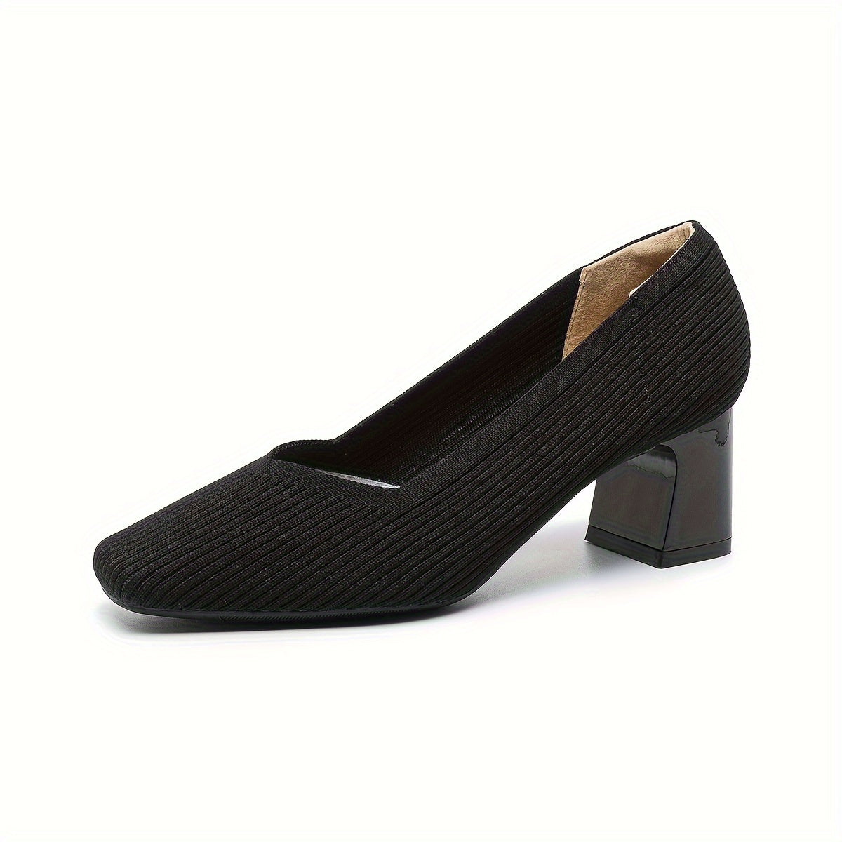 Arch support heels in Black