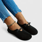 Cushioned footbed inside the ergonomic loafer