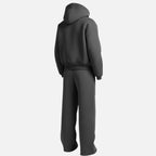 Hoodie and Sweatpants Set for Men — front view of the set on a model