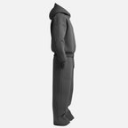 Hoodie and Sweatpants Set for Men — back view of the hoodie and pants