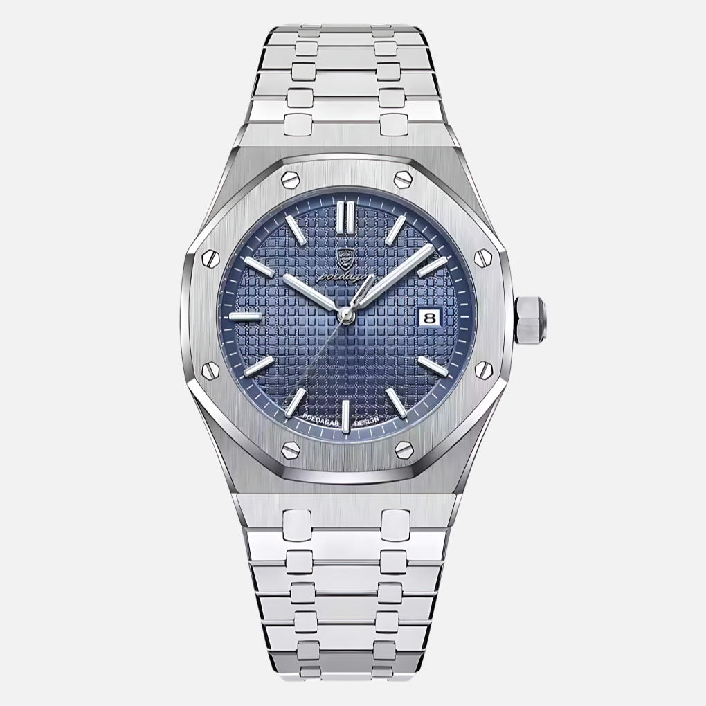 Men's quartz watch in Ocean Blue