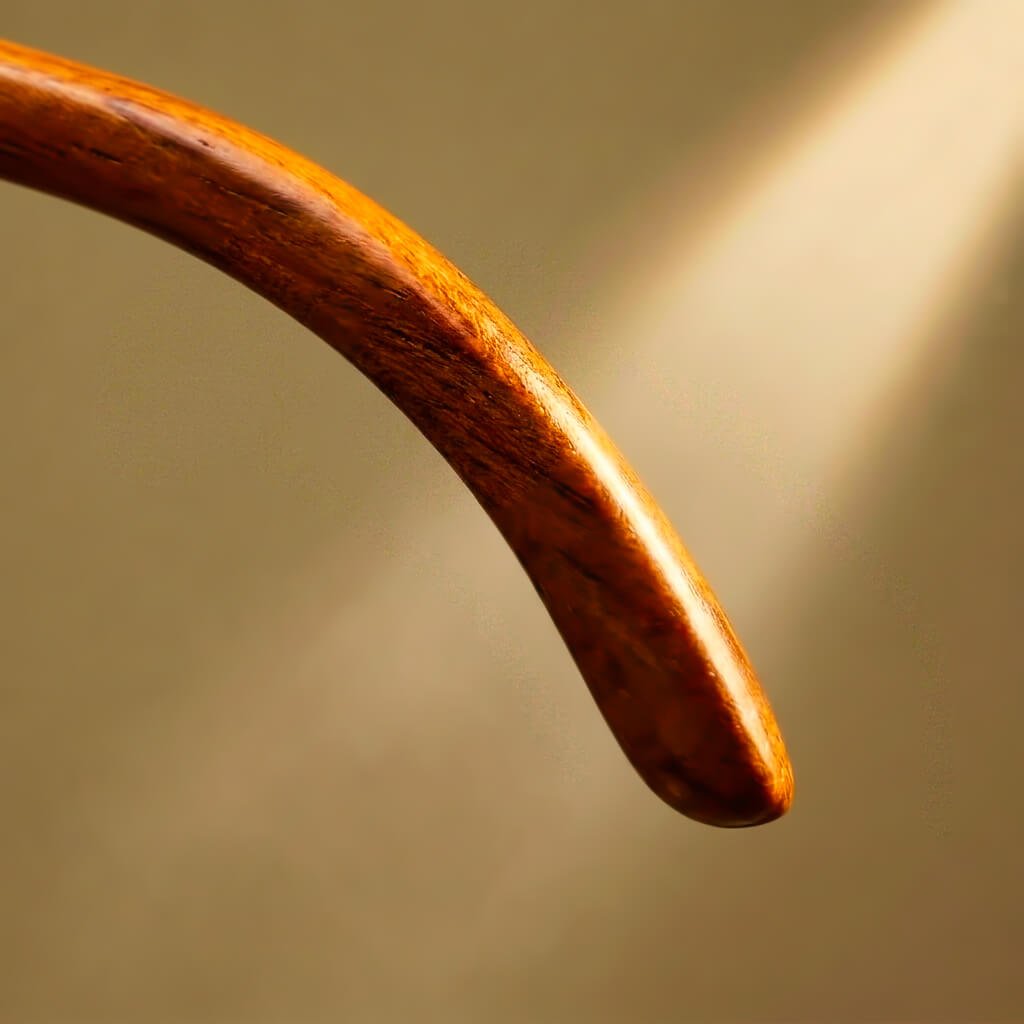 Detail of the soft nose pads and round tinted lenses