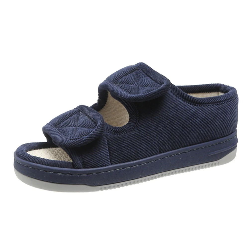 Diabetic Sandals for Women with Swollen Feet in Blue