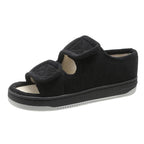 Diabetic Sandals for Women with Swollen Feet in Black