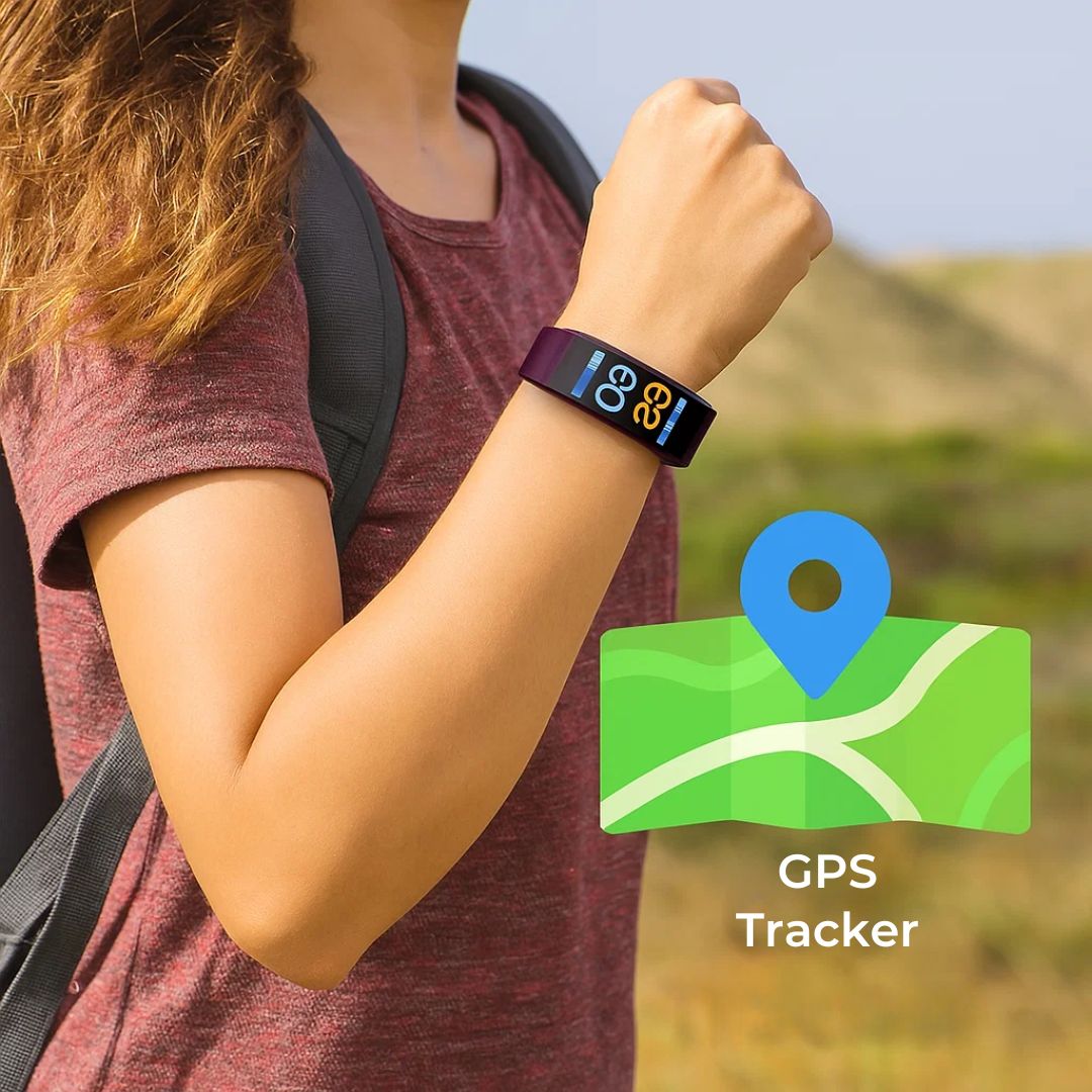 Smartwatch for seniors worn on the wrist