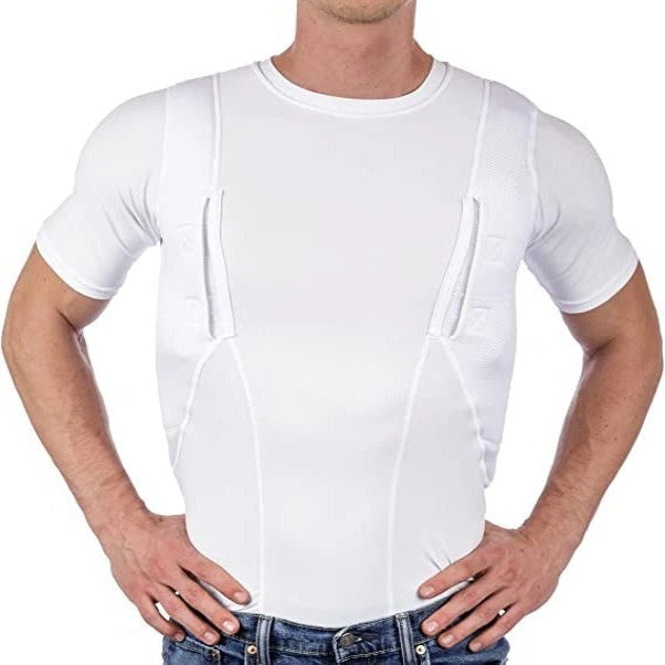 Compression Shirt with Concealed Pockets for Women — alternate product view 4