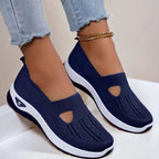 Slip On Walking Shoes for Women in Blue
