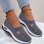 Slip On Walking Shoes for Women in Dark Gray