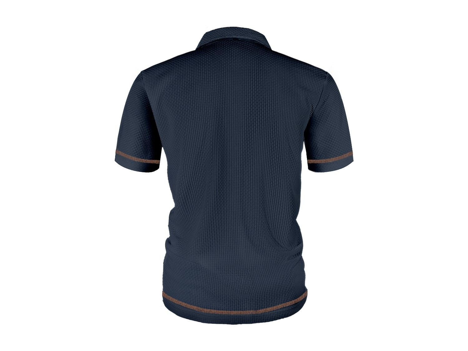 Additional photo of the Men's Knit Polo Shirt (shirts), view 2