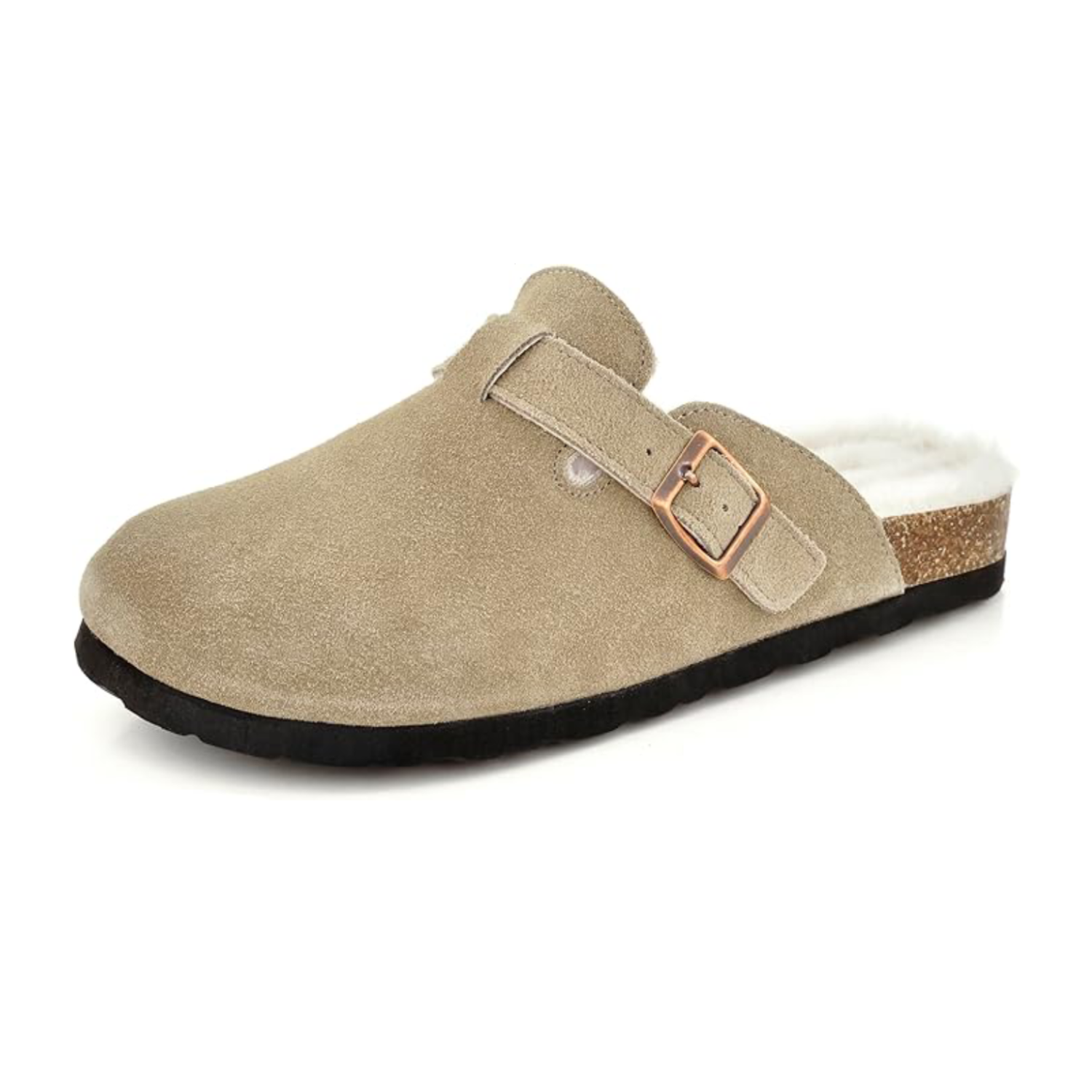 Sherpa clogs in Khaki
