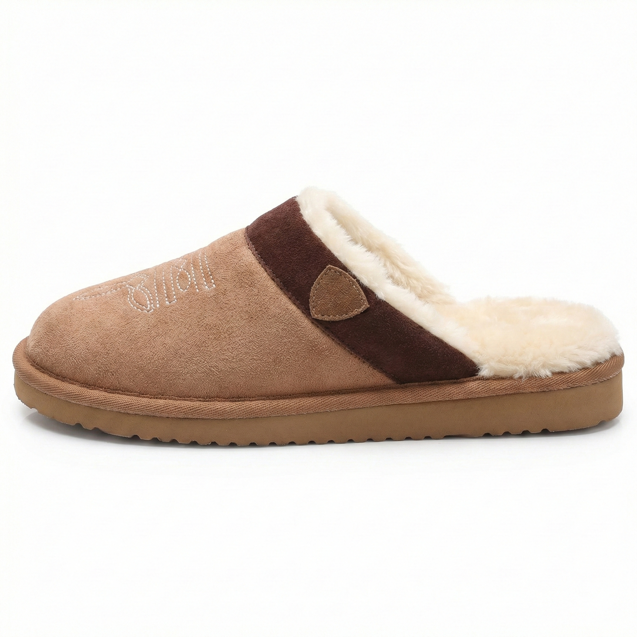 Cowboy Slippers for Men in Chestnut, third view