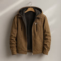 Men's Sherpa Lined Jacket in Brown