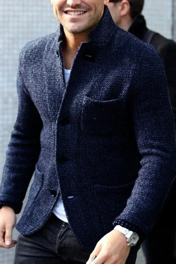 Men's Sport Coat in Navy Blue