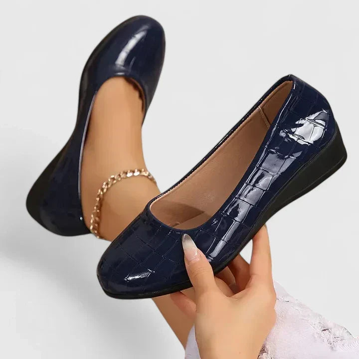 Plantar Fasciitis Shoes for Women — navy blue colorway shown
