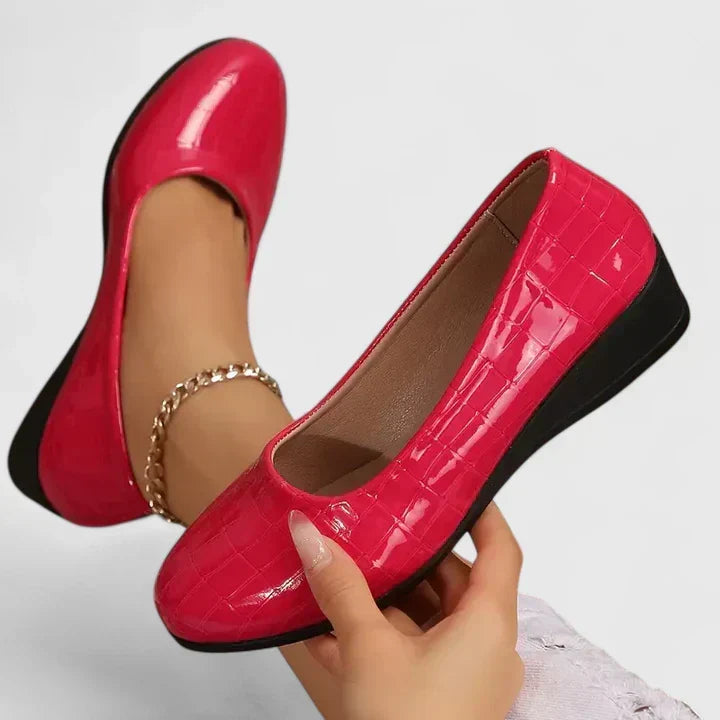 Plantar Fasciitis Shoes for Women — almond toe and slip-on profile