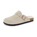 Sherpa clogs in Taupe