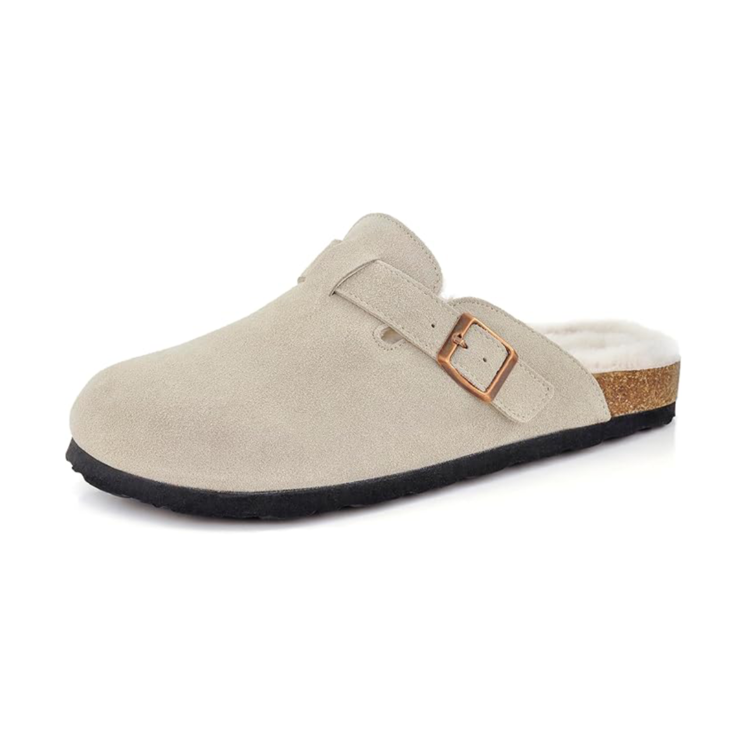 Sherpa clogs in Taupe
