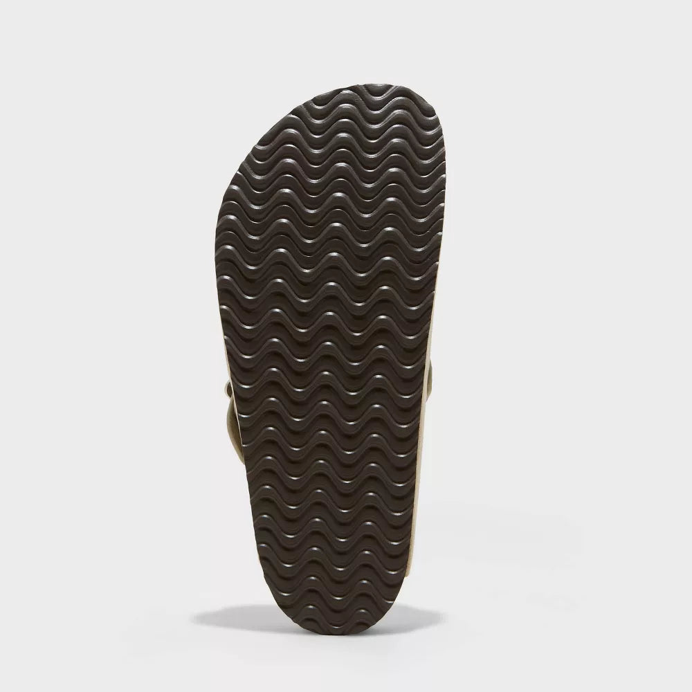 Suede Clogs for Women — footbed and outsole detail