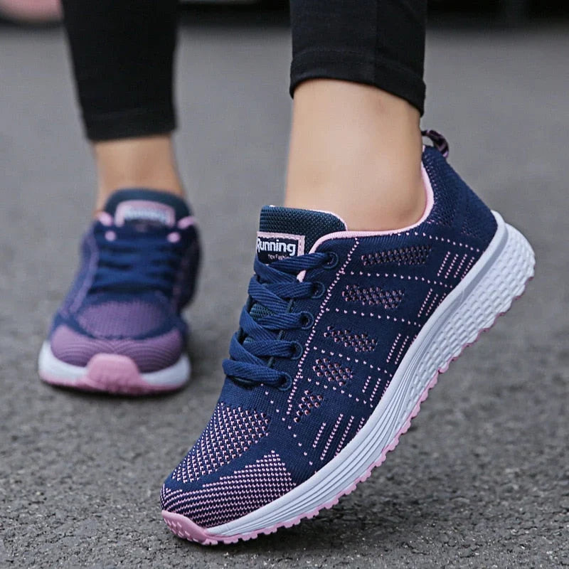 Wide Toe Box Shoes for Women in Blue