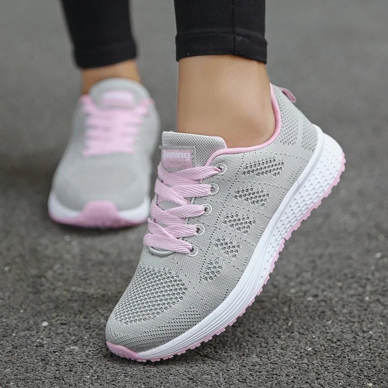 Wide Toe Box Shoes for Women in Grayish Pink