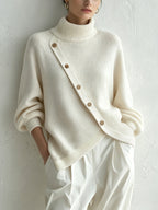 Additional photo of the Oversized Turtleneck Sweater for Women (sweaters), view 1